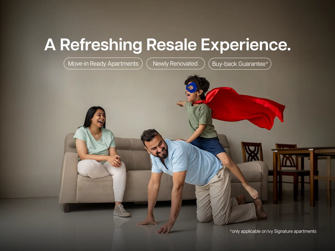 A Refreshing Resale Experience. Move-in Ready Apartments, Newly Renovated, Buy Back Guarantee